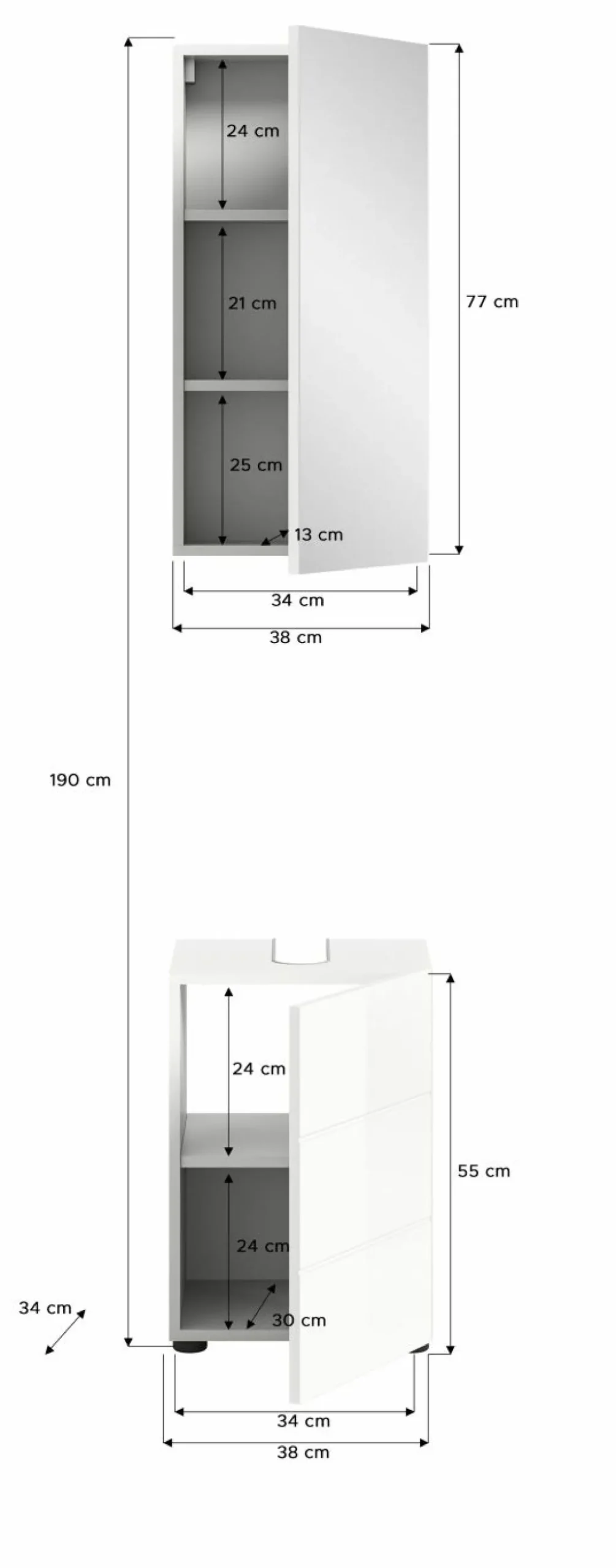 Xonox Blocs Salle De Bains Complets<Salle de bains combinée 2 éléments AMBO