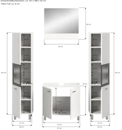 Xonox Blocs Salle De Bains Complets<Salle de bains combinée 4 éléments SEBETA