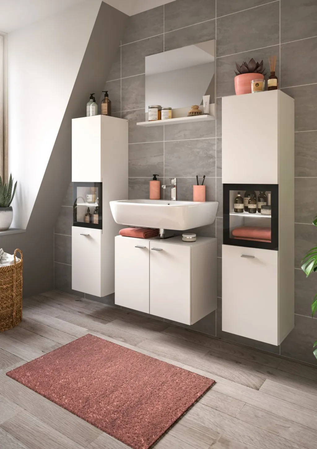 Xonox Blocs Salle De Bains Complets<Salle de bains combinée 4 éléments SEBETA