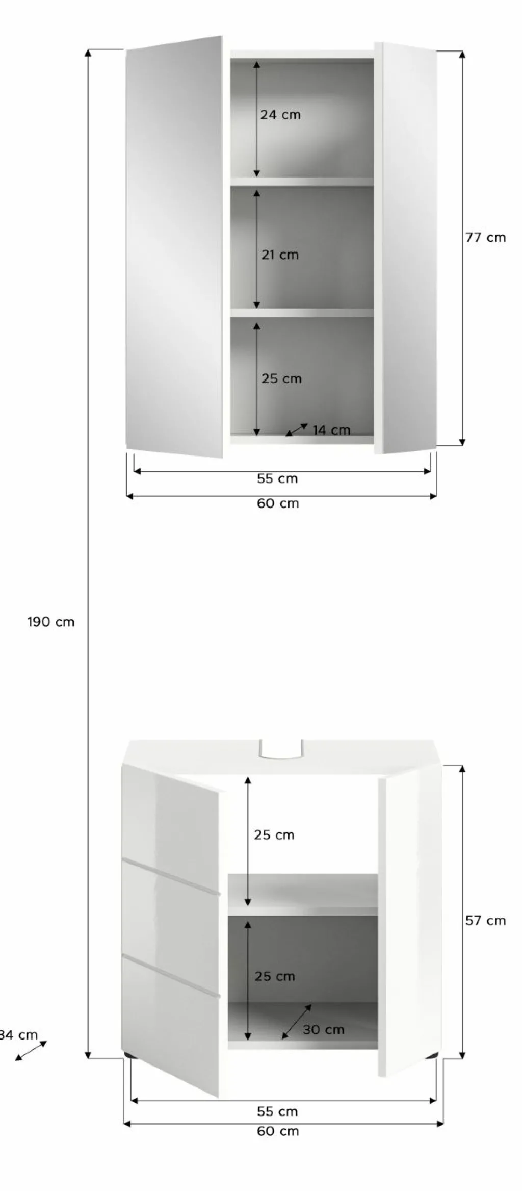Xonox Blocs Salle De Bains Complets<Salle de bains combinée 2 éléments AMBO