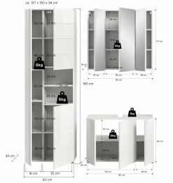 Xonox Blocs Salle De Bains Complets<Salle de bains combinée 3 éléments AMBO