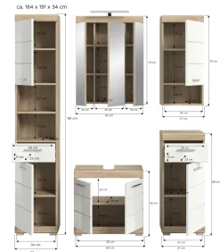 Xonox Blocs Salle De Bains Complets<Salle de bains combinée GIMBI