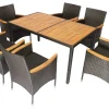 RRR Company Meubles De Jardin|Ensembles Mobilier De Jardin<Salon de jardin 7 éléments FDR-93704-47