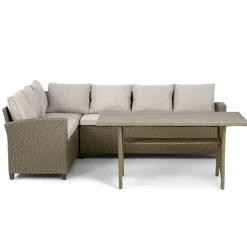 Trade Point Meubles De Jardin|Ensembles Mobilier De Jardin<Salon de jardin avec banquette d'angle RIBE