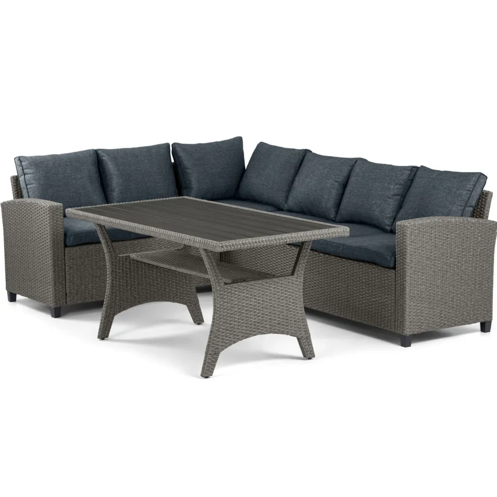 Trade Point Meubles De Jardin|Ensembles Mobilier De Jardin<Salon de jardin avec banquette d'angle RIBE