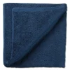 Serviette de bain bleu fumé LADESSA