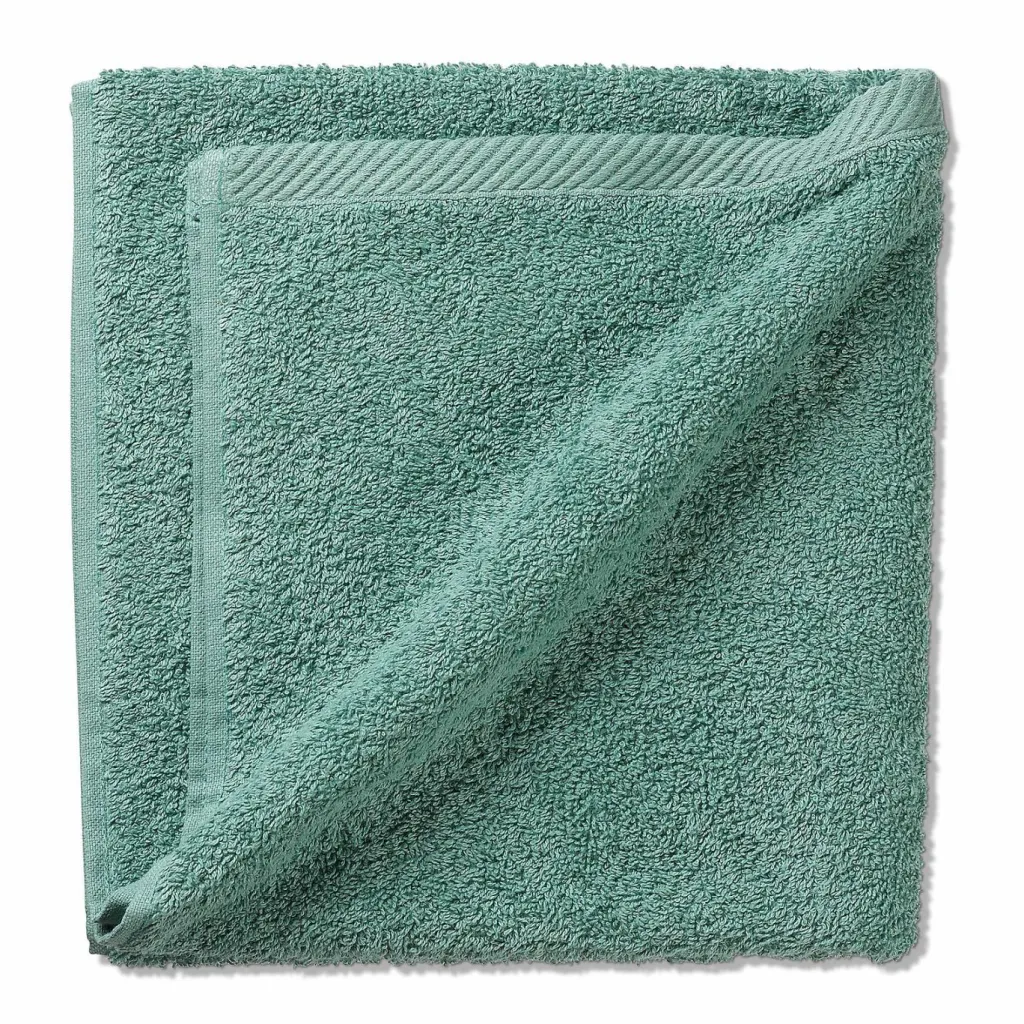Kela Textiles De Salle De Bains<Serviette de bain vert jade LADESSA