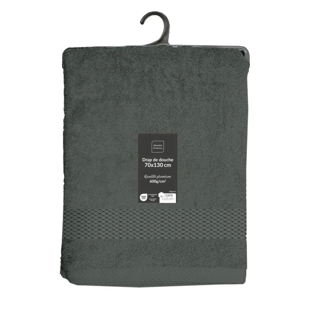 U10 Textiles De Salle De Bains<Serviette de douche UNI