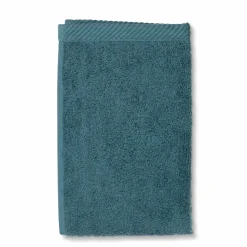 Kela Textiles De Salle De Bains<Serviette invité bleu pétrole LADESSA