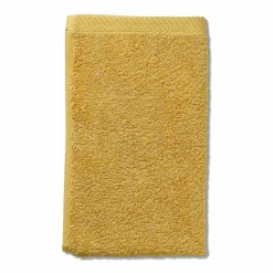 Kela Textiles De Salle De Bains<Serviette invité jaune curry LADESSA