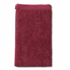 Kela Textiles De Salle De Bains<Serviette invité rouge framboise LADESSA