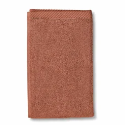 Kela Textiles De Salle De Bains<Serviette invité terracotta LADESSA