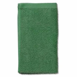 Kela Textiles De Salle De Bains<Serviette invité vert feuille LADESSA