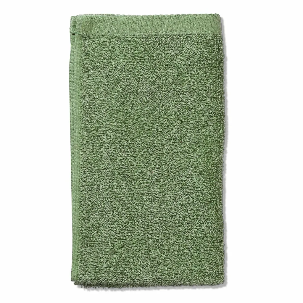 Kela Textiles De Salle De Bains<Serviette invité vert mousse LADESSA