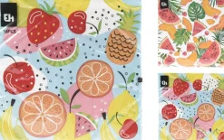 Serviette mélange de fruits EH