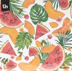 Serviette mélange de fruits EH