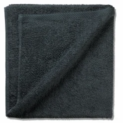 Serviette éponge ton gris granite LADESSA