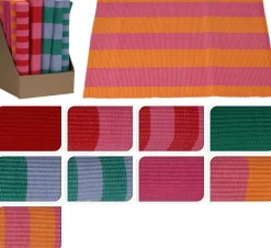 Koopman Accessoires De Table|Linge De Cuisine<Set de table à rayures EH