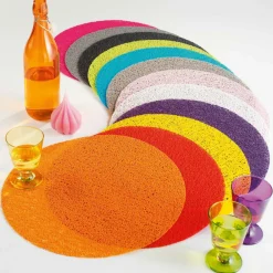 U10 Accessoires De Table|Linge De Cuisine<Set de table rond TORTILLA