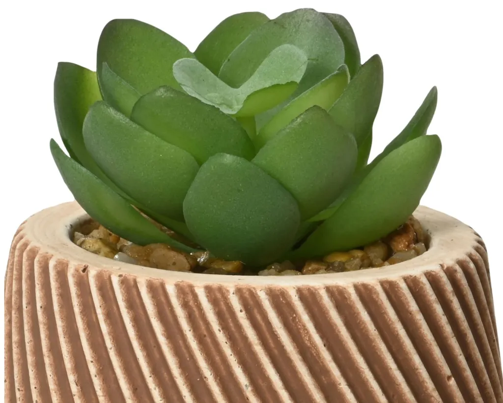 Kaemingk Fleurs Artificielles<Succulente en pot DEKO