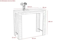 Table bar FRIEDA T