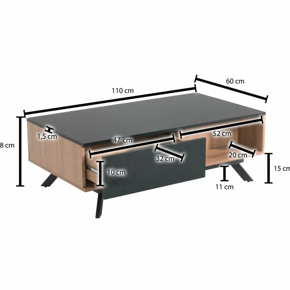 Table basse DOI LAN