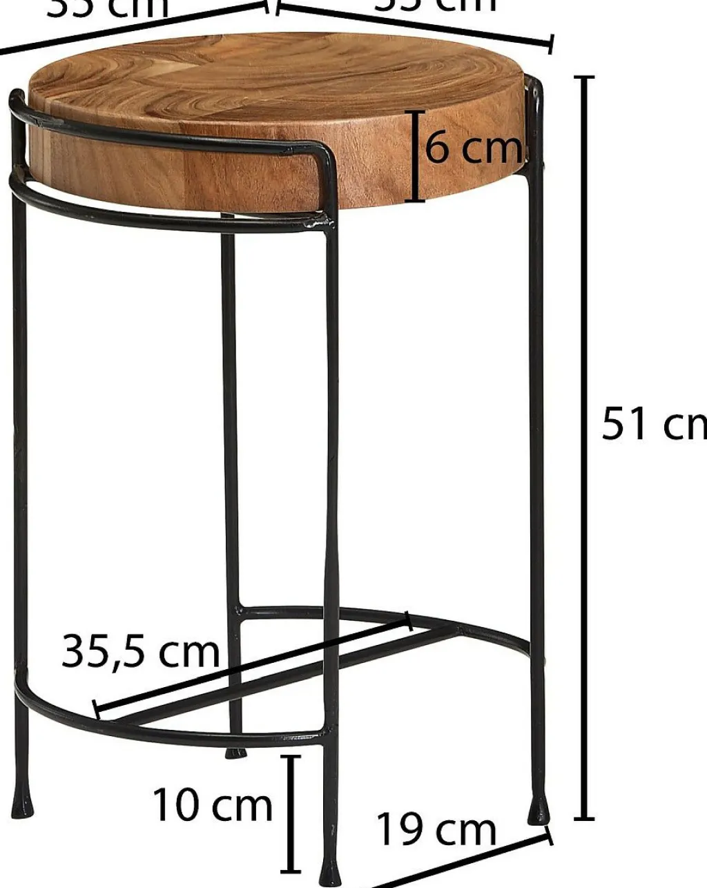 Skyport Tables D'Appoint<Table d'appoint THA YANG