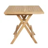 DESIGNlink Meubles De Jardin|Tables Pliantes De Jardin<Table de jardin JAKARTA