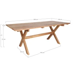 House Nordic Meubles De Jardin|Tables De Jardin<Table de jardin MURCIA