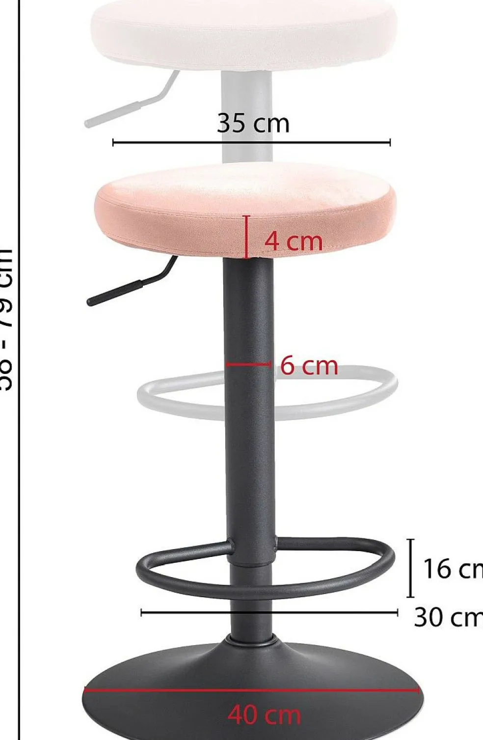 Tabouret de bar KAMPHAENG PHET
