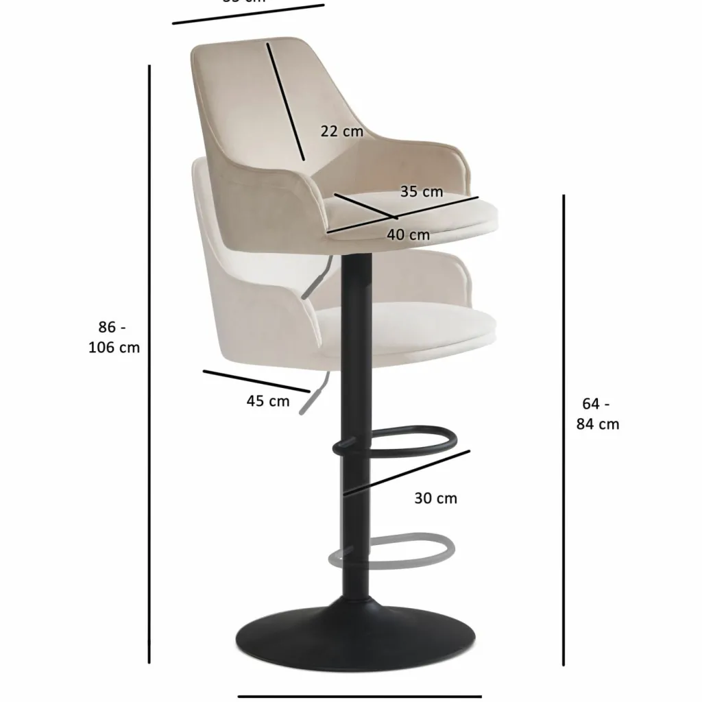 Skyport Tabourets De Bar<Tabouret de bar WOHNLING