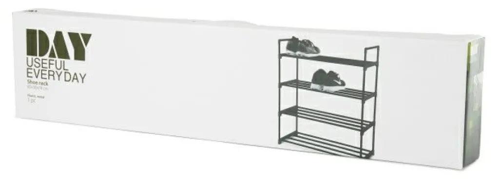 Schou Company Étagère À Chaussures<Étagère à chaussures 4 niveaux DAY