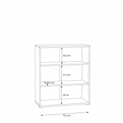 Forte Bibliothèques<Étagère TEMPRA 2
