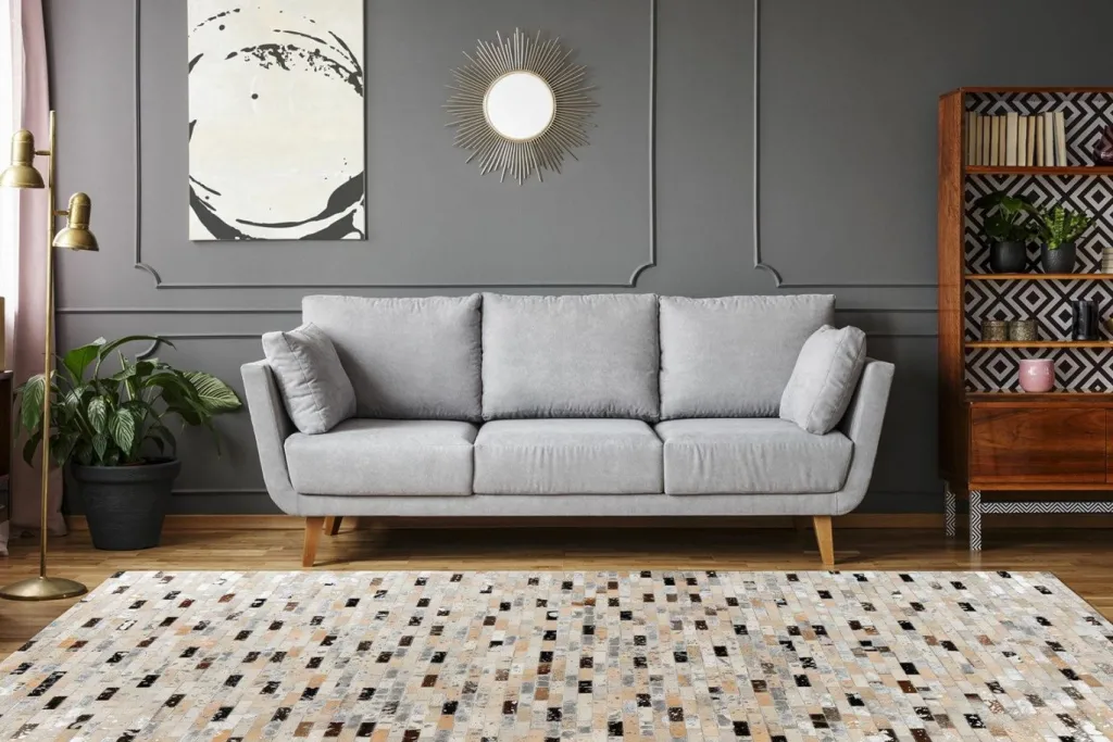 Kayoom Tapis<Tapis en cuir LAVIN 525
