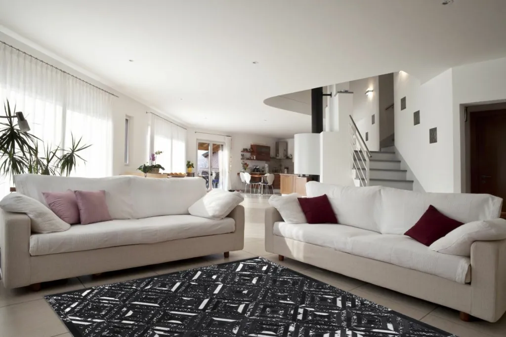 Kayoom Tapis<Tapis en cuir SPARK 410