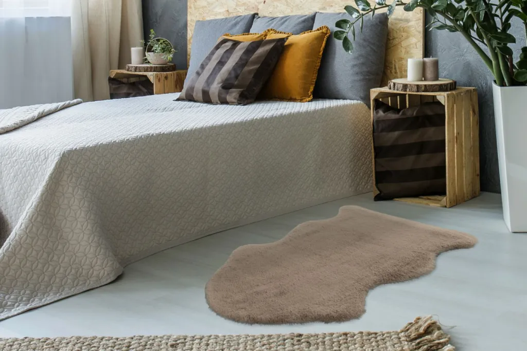Lalee Tapis<Tapis fourrure synthétique COSY