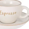 Koopman Verres, Tasses & Carafes<Tasse pour expresso avec soucoupe EH
