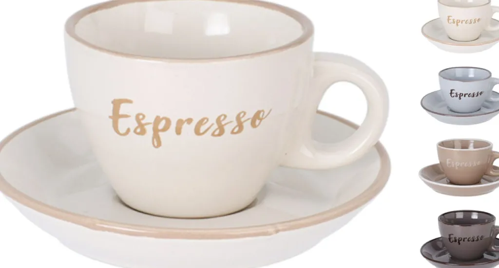 Koopman Verres, Tasses & Carafes<Tasse pour expresso avec soucoupe EH