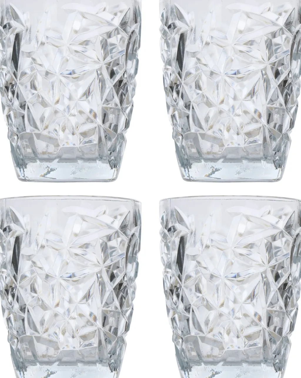 Edco Verres, Tasses & Carafes<Trinkgläser 4er Set DIAMAS