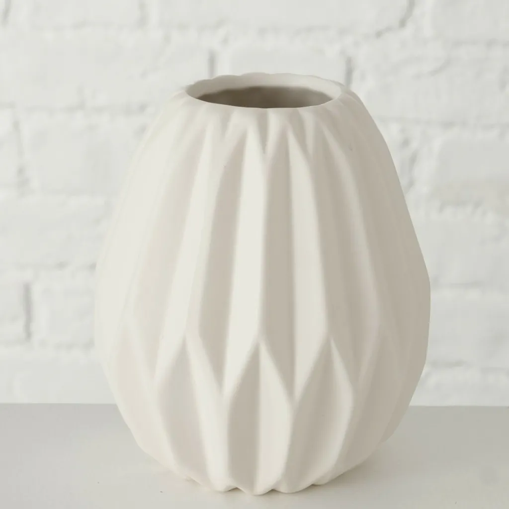 Boltze Vases<Vase aspect rainuré TAMPA
