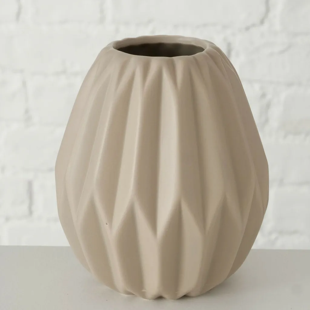Boltze Vases<Vase aspect rainuré TAMPA