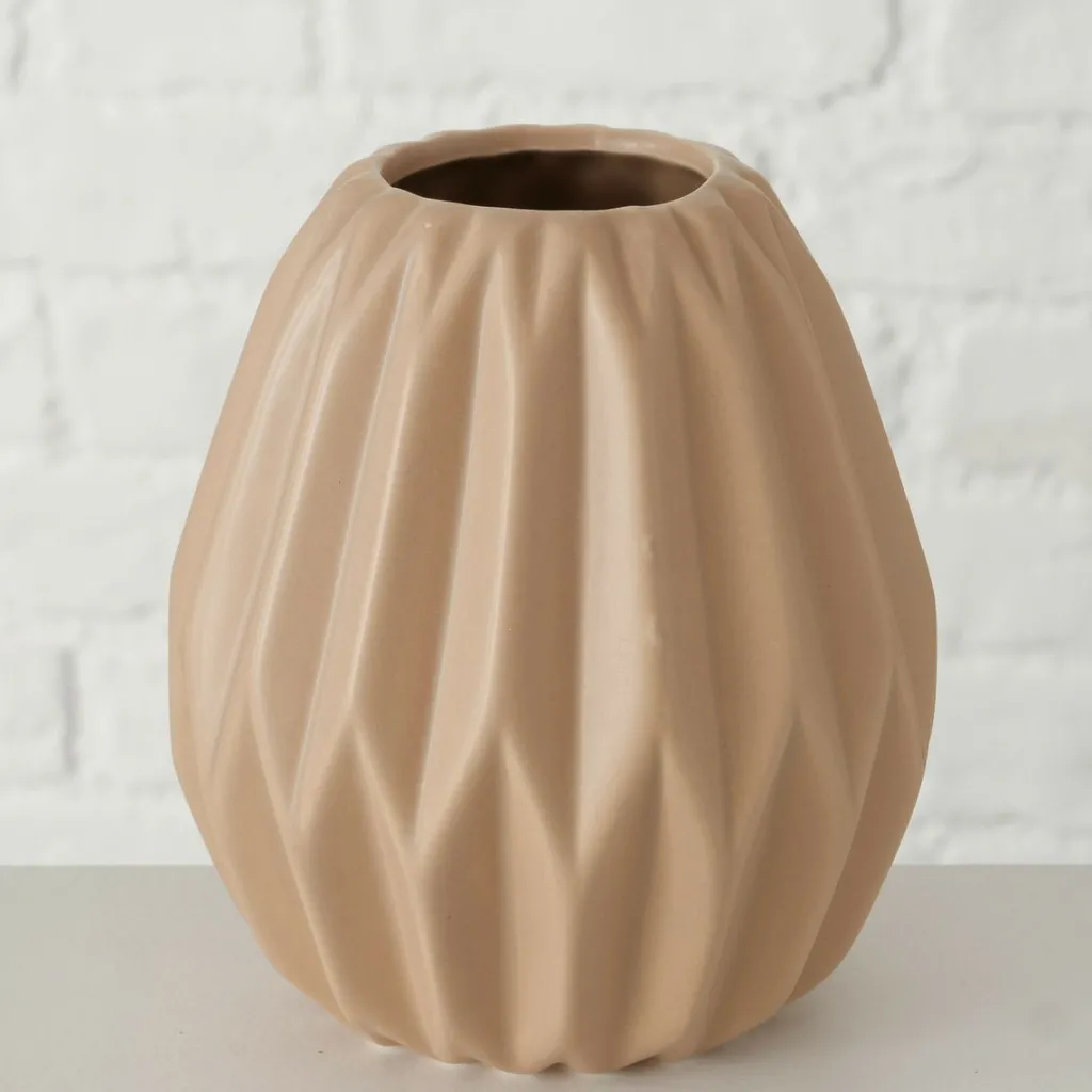 Boltze Vases<Vase aspect rainuré TAMPA