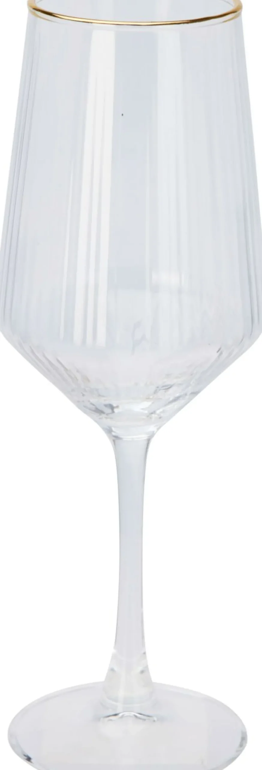 Koopman Verres, Tasses & Carafes<Verre à vin à bordure dorée EH