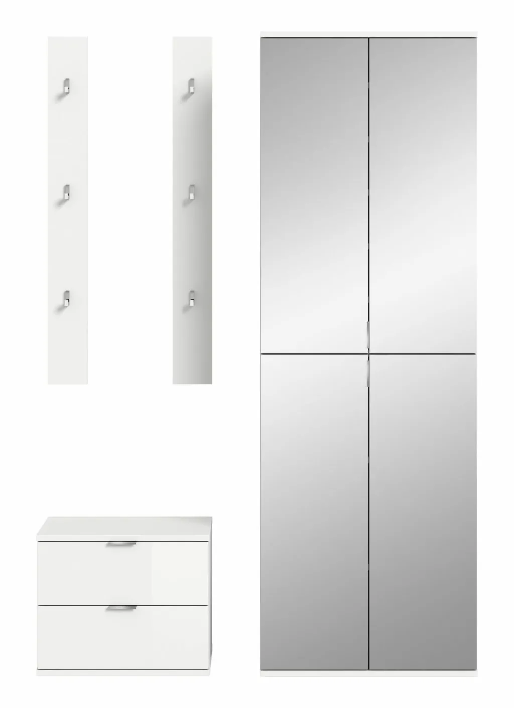 Xonox Vestiaires D'Entrée Complets<Vestiaire combiné 4 éléments BODITE