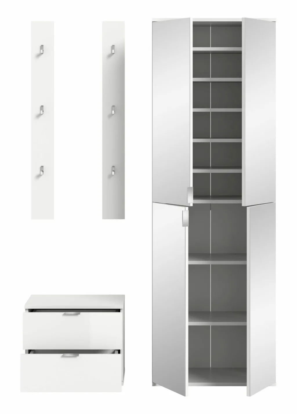 Xonox Vestiaires D'Entrée Complets<Vestiaire combiné 4 éléments BODITE