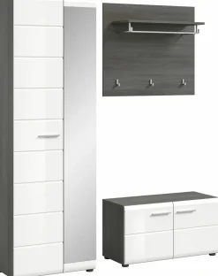 Xonox Vestiaires D'Entrée Complets<Vestiaire combiné 3 éléments FICHE