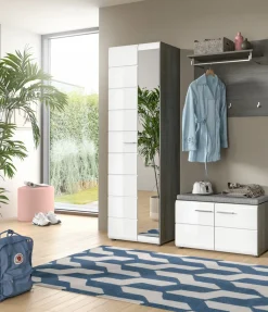 Xonox Vestiaires D'Entrée Complets<Vestiaire combiné 3 éléments FICHE