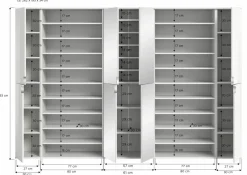 Xonox Vestiaires D'Entrée Complets<Vestiaire combiné 5 éléments BODITE