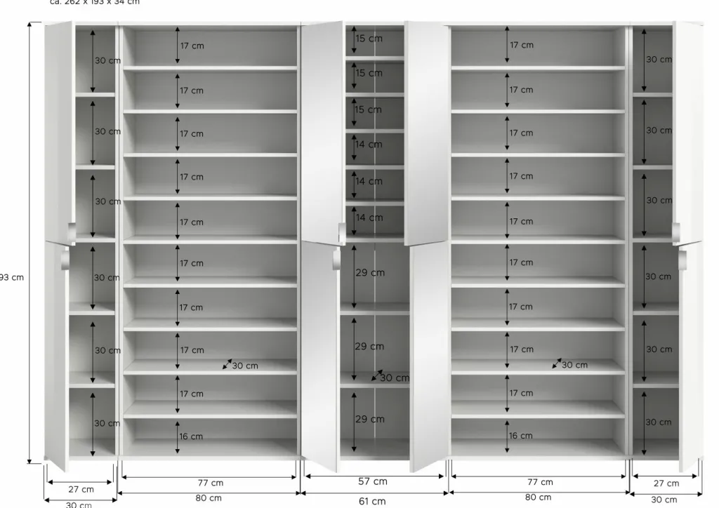Xonox Vestiaires D'Entrée Complets<Vestiaire combiné 5 éléments BODITE