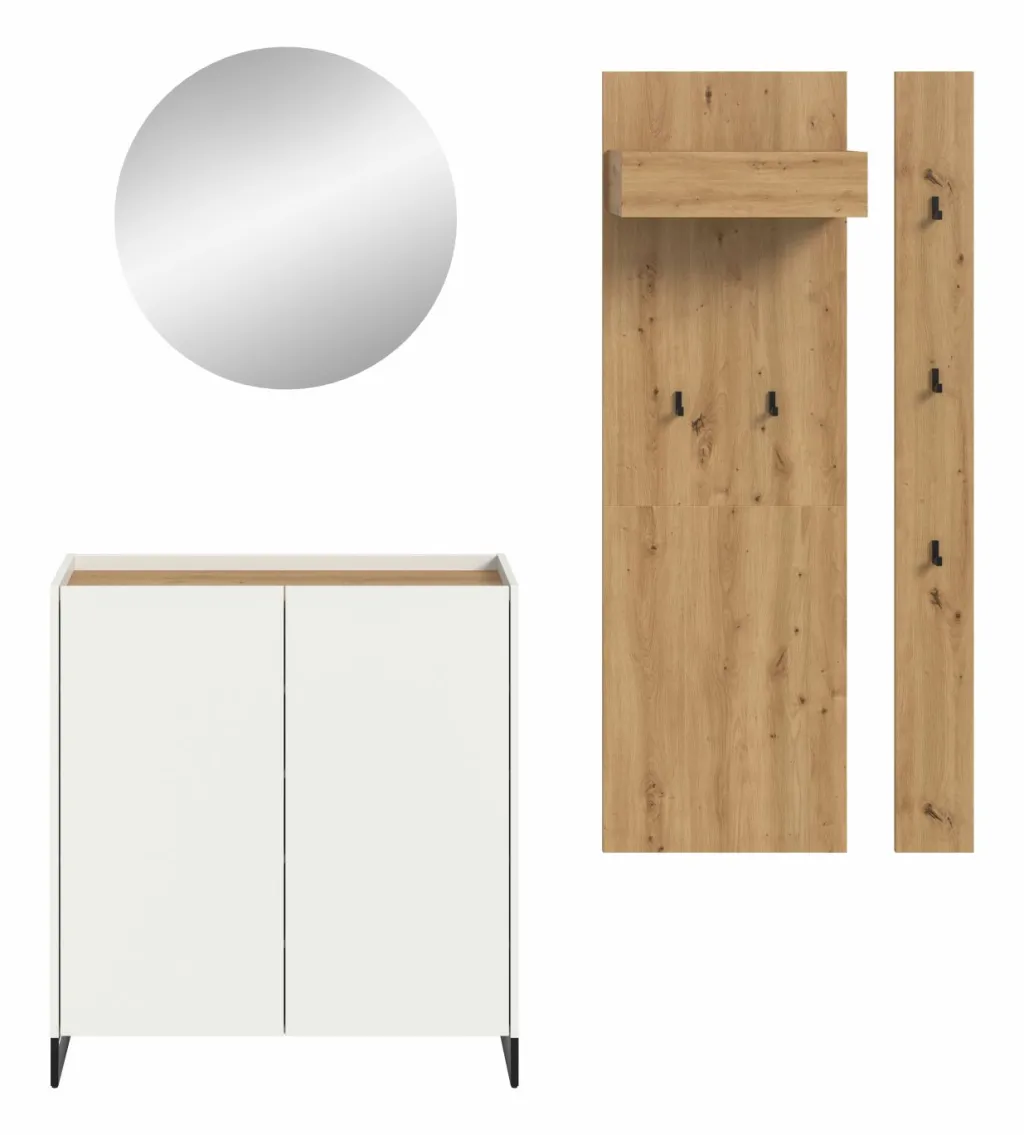 Xonox Vestiaires D'Entrée Complets<Vestiaire combiné 4 éléments DRIVE